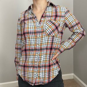 Colorful Plaid Aeropostale Flannel